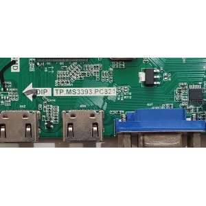 MAIN FUENTE PARA TV WESTINGHOUSE ORIGINAL / NÚMERO DE PARTE 34014669 / TP.MS3393.PC821 / B1509313-0A09523 / DISPLAY ST5461B05-2 VER.2.1 / MODELO DWM55F1G1	